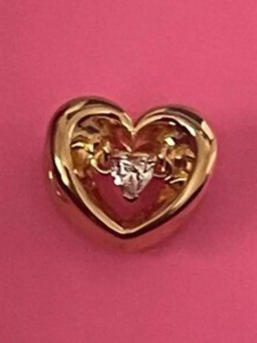 Pandora Shine Radiant Heart & Floating Stone Charm